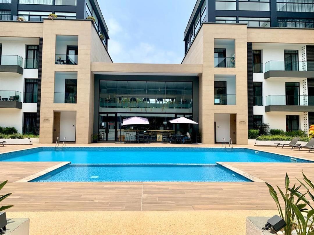 One Bedroom Apartment At A Embassy Gardens Cantonments Akra Dış mekan fotoğraf