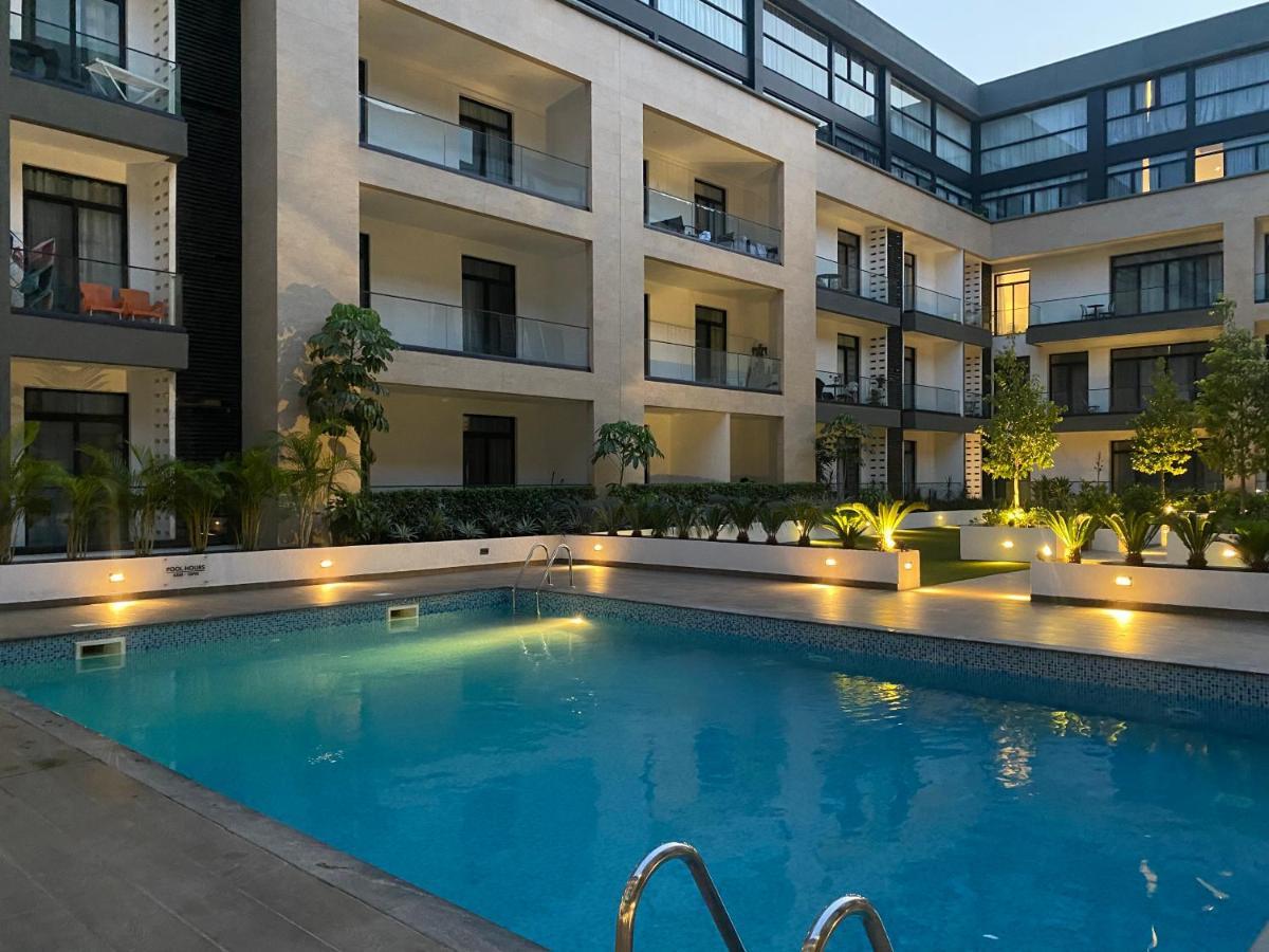 One Bedroom Apartment At A Embassy Gardens Cantonments Akra Dış mekan fotoğraf